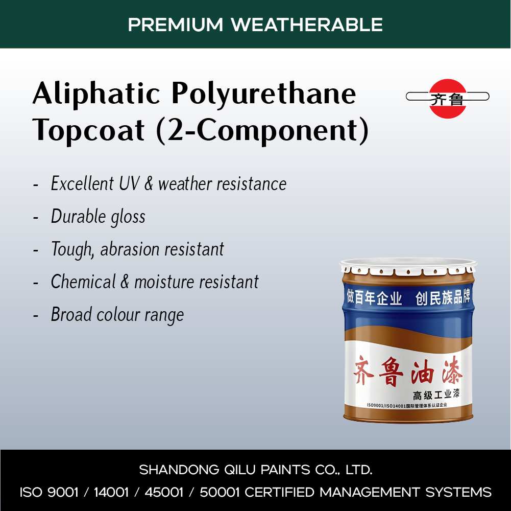 aliphatic polyurethane topcoat (two component)