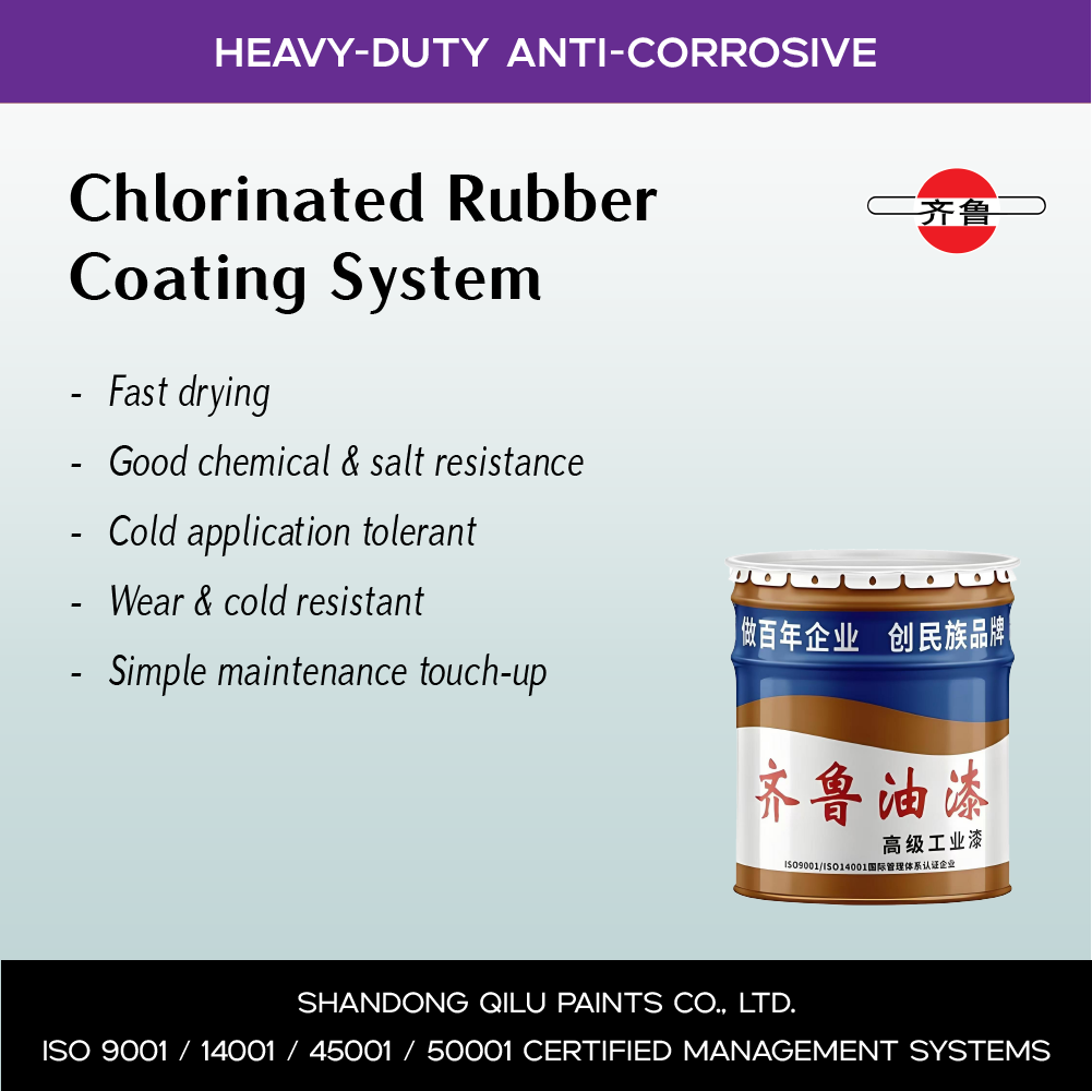 chlorinated rubber coating system