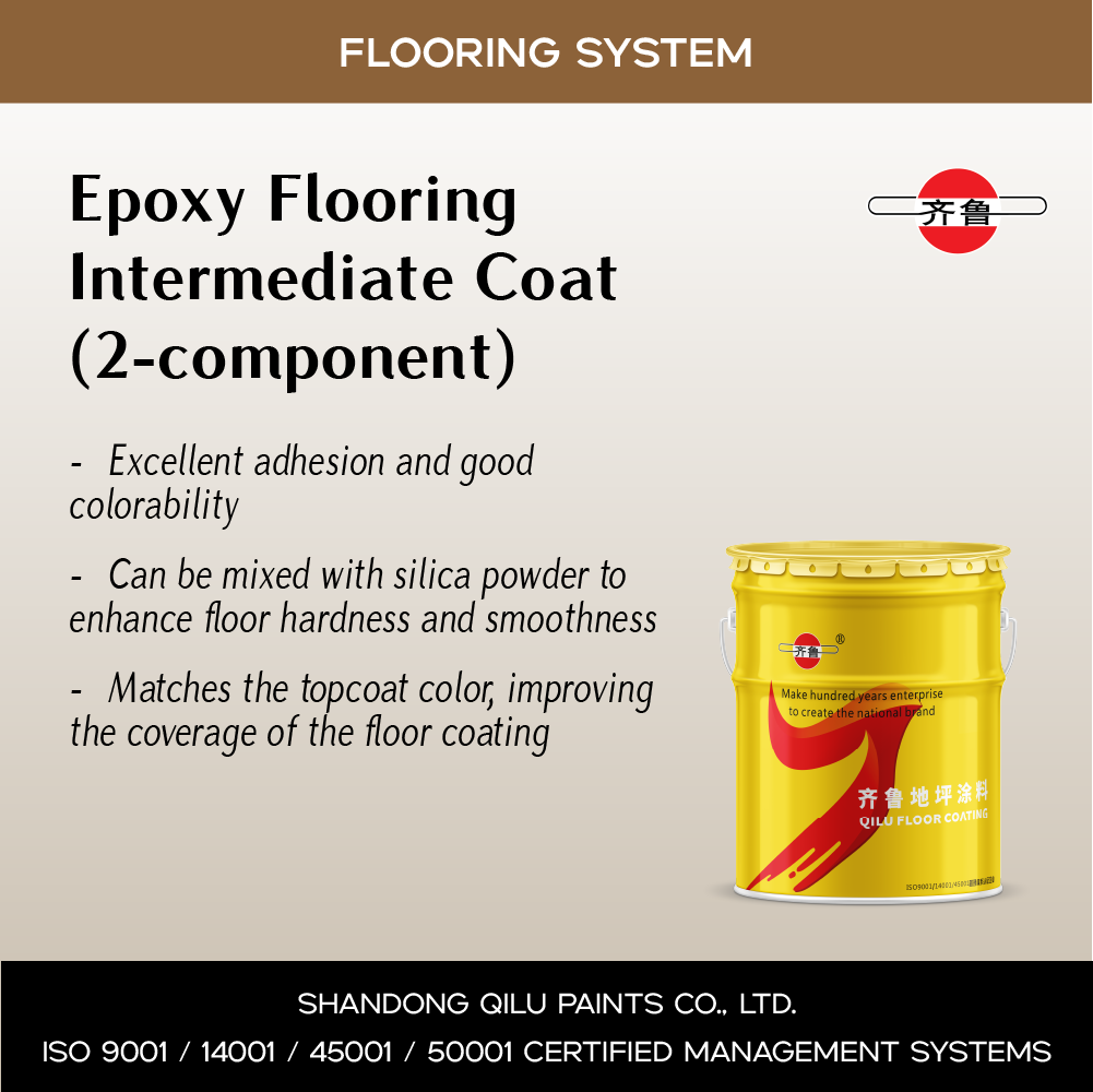 epoxy flooring intermediate coat (two component)