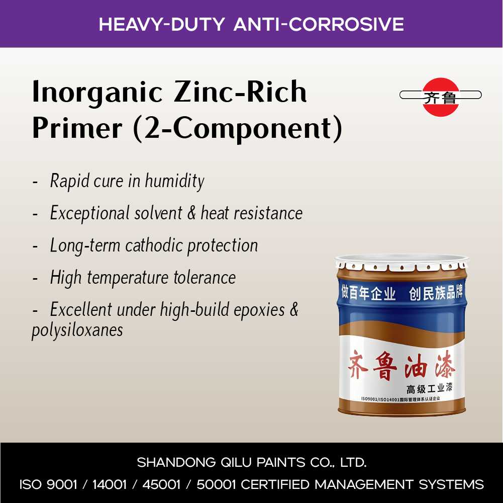 inorganic zinc rich primer (two component)