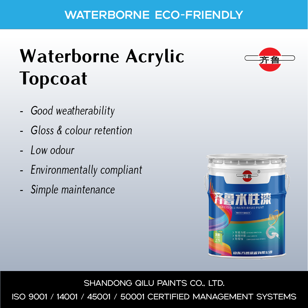 waterborne acrylic topcoat