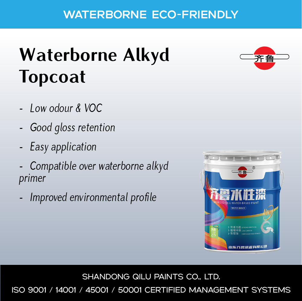 waterborne alkyd topcoat